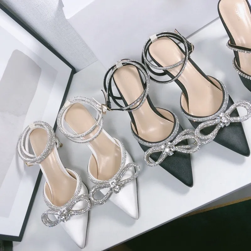 Women'S Shoes Professional - Designer Dress Shoes Fashion Satin Baotou