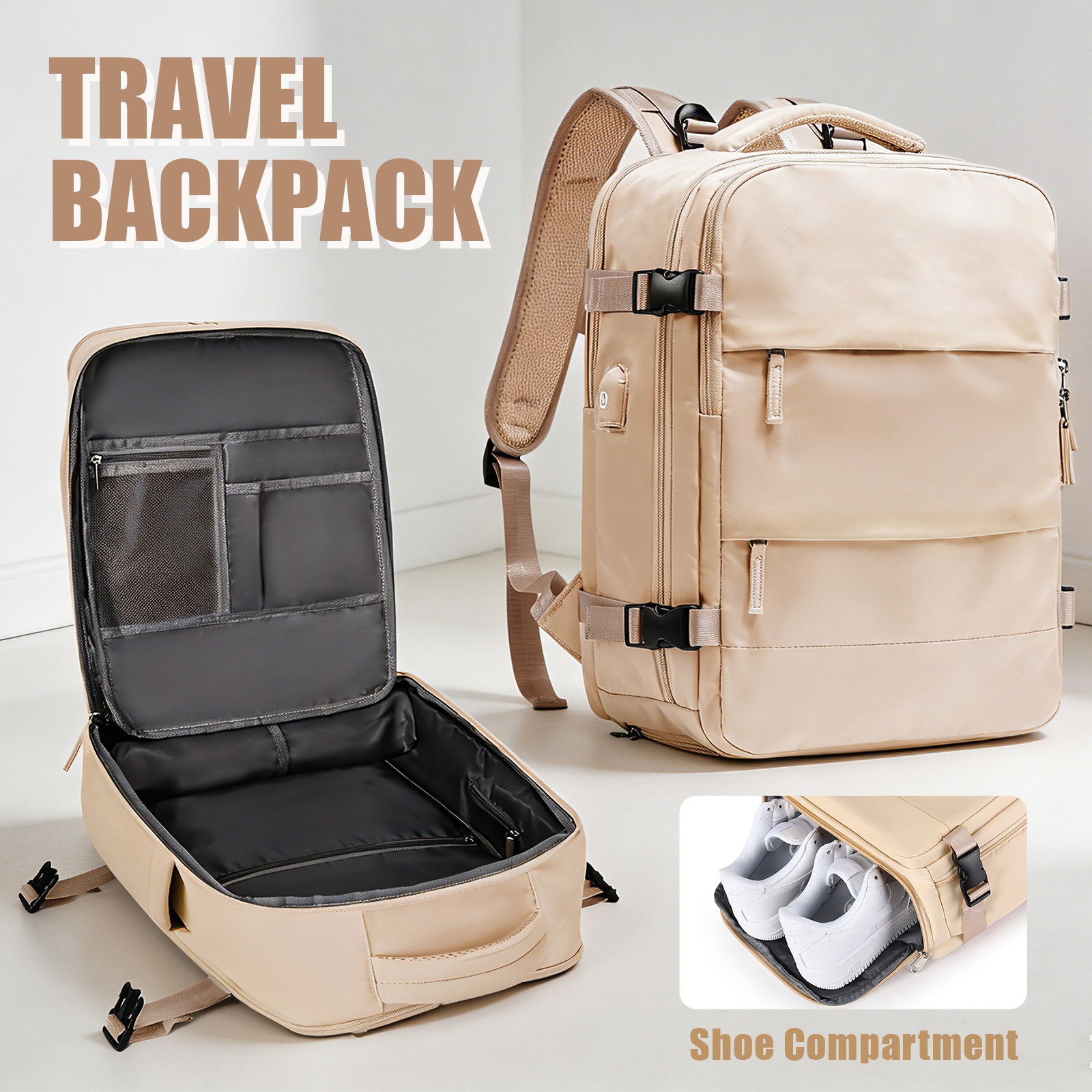Women'S Shoes - Large Travel Backpack for Men Women,
