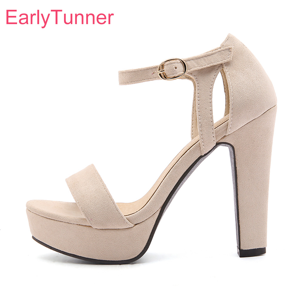Women'S Shoes Big Feet - Brand New Hot Sexy Green Beige