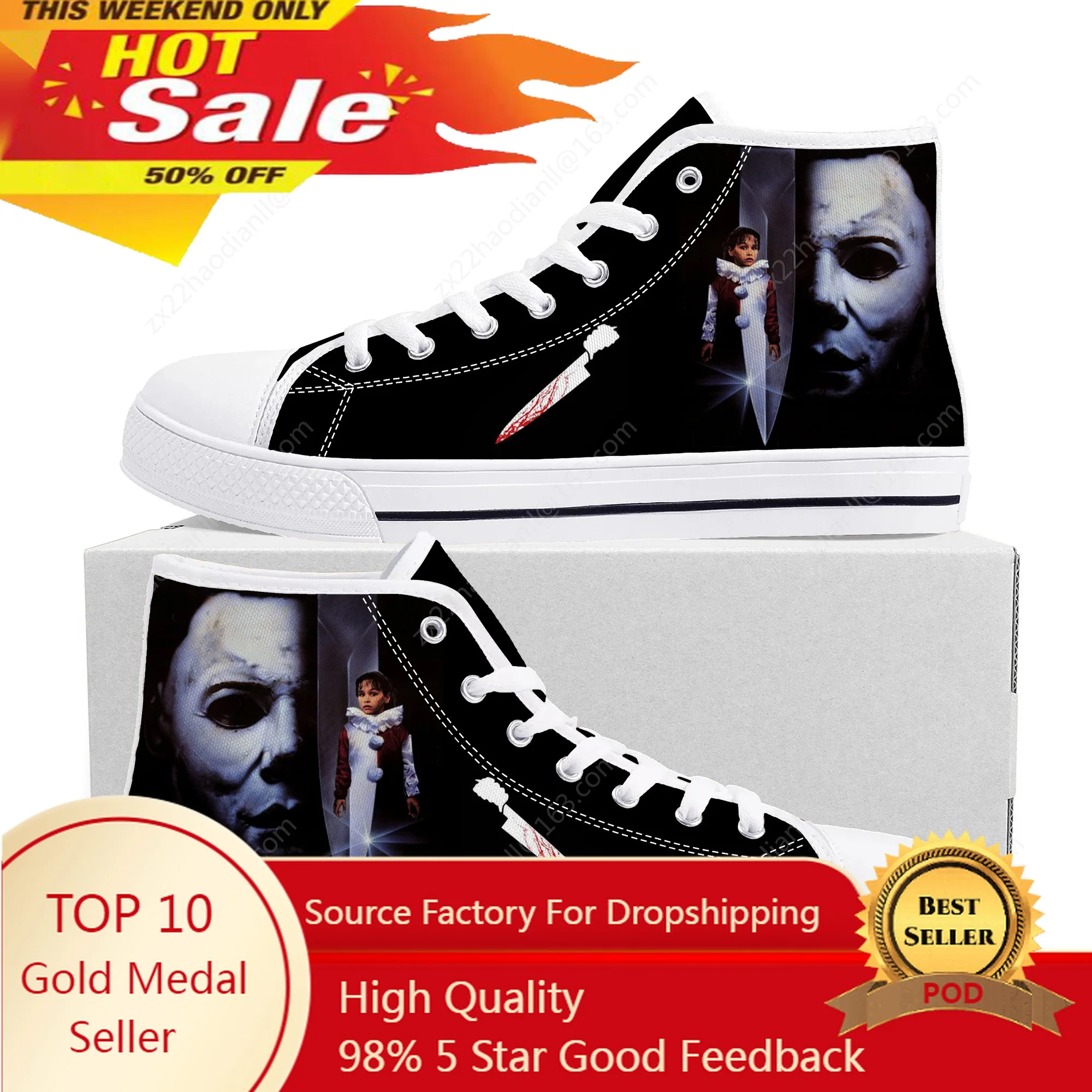 Women Shoes Myer - Horror Halloween High Top Quality Shoes