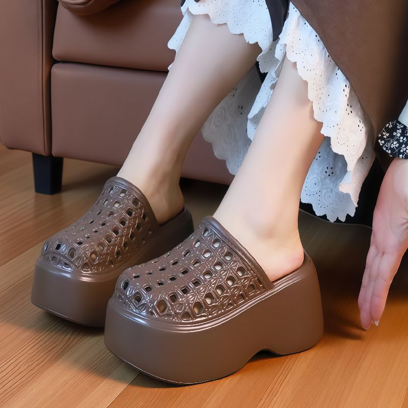 Women'S Shoes Veja - New cut-outs high heels EVA sandals