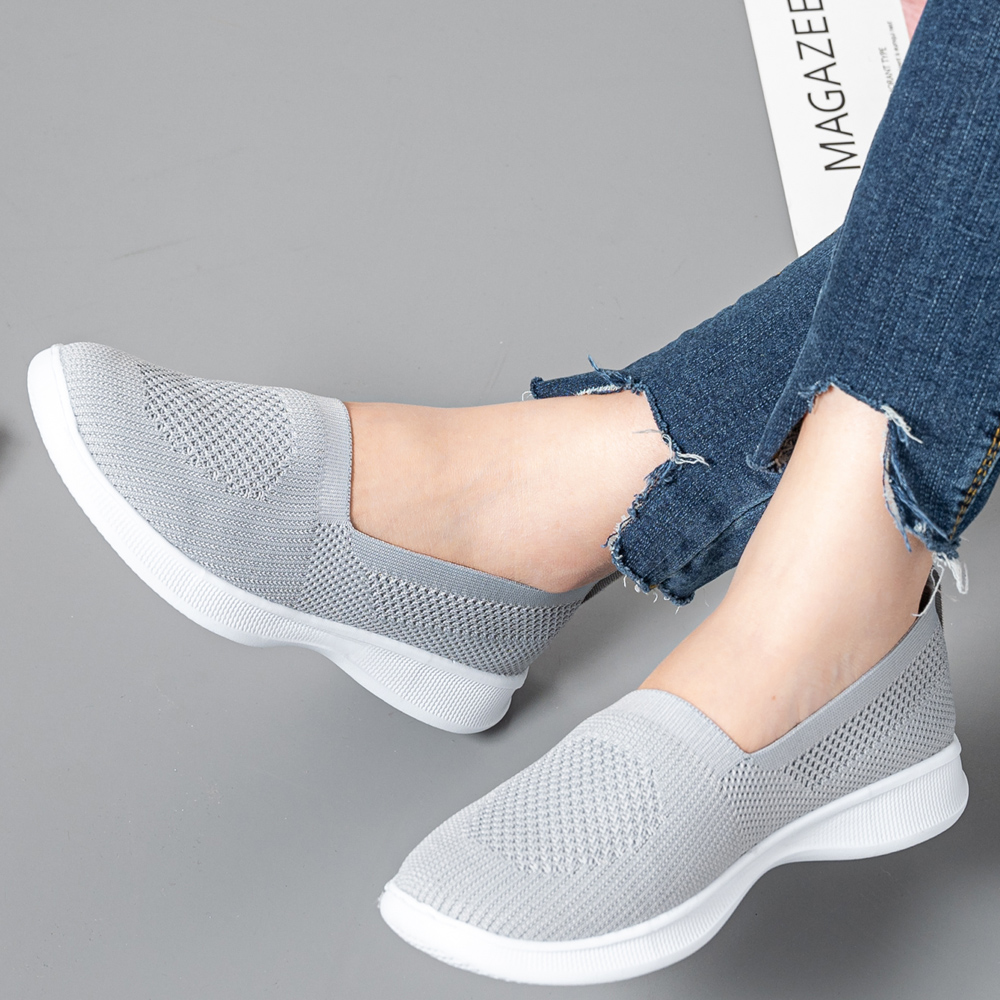 Summer Women Shoes Knitted Soc - Women Shoes Skechers avaliação e preço