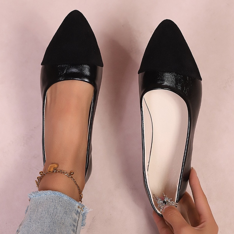 Pointed Toe Flat Shoes Women S - Shoes For Women Flats avaliação e preço