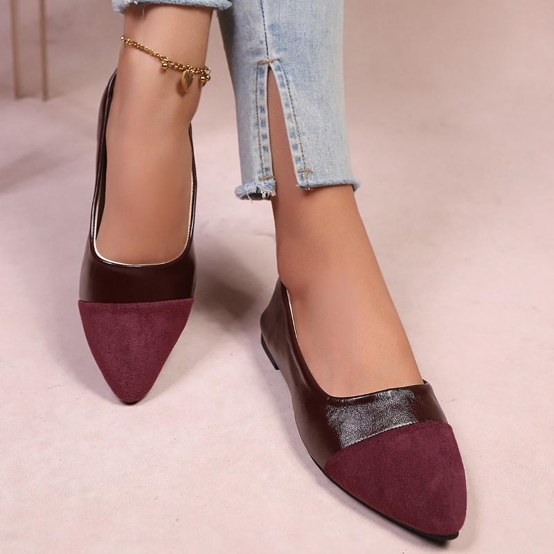 Pointed Toe Flat Shoes Women S - Shoes For Women Flats avaliação e preço
