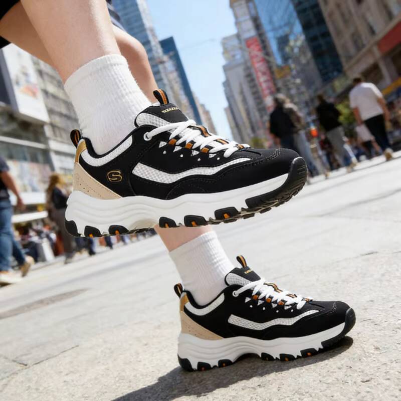 Skechers D Lites Women Chunky  - Women Shoes Skechers avaliação e preço