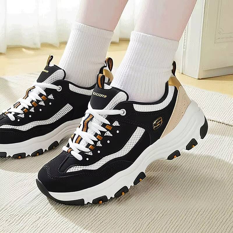 Skechers D Lites Women Chunky  - Women Shoes Skechers avaliação e preço