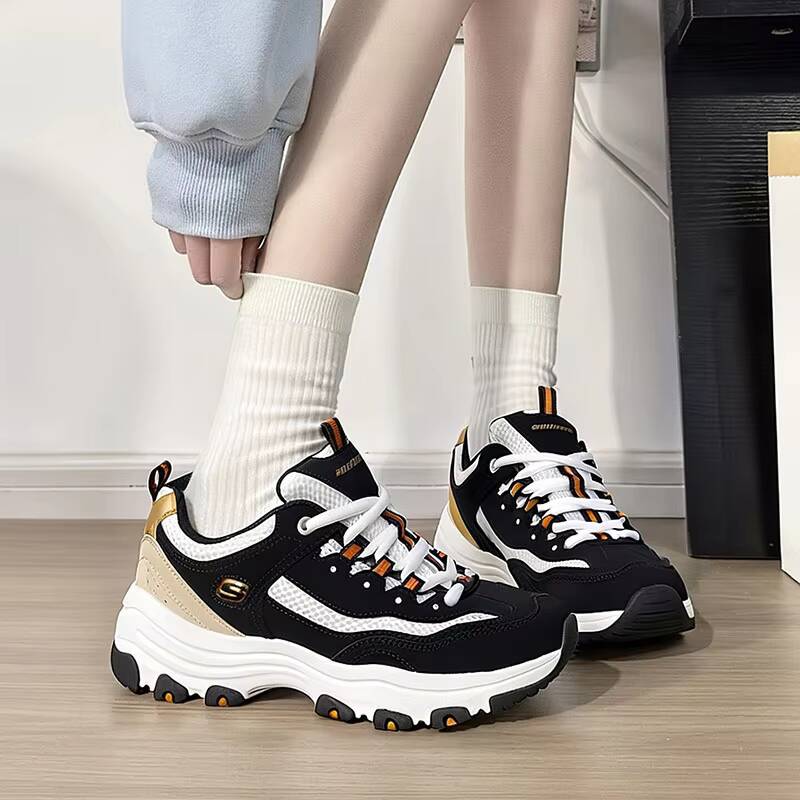 Skechers D Lites Women Chunky  - Women Shoes Skechers avaliação e preço