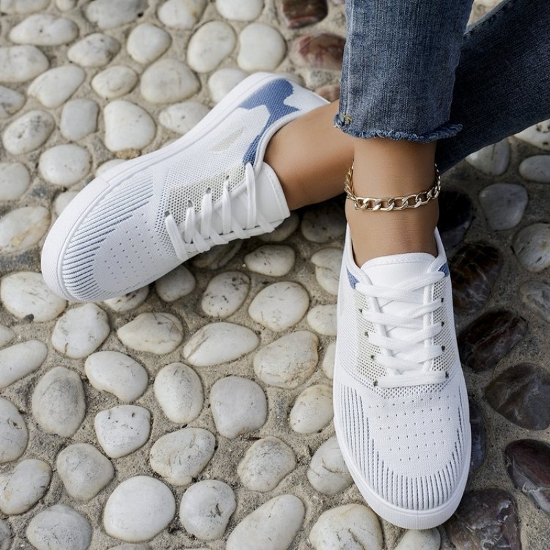 Women Casual Sneakers Woven Lo - Women Shoes For Walking avaliação e preço