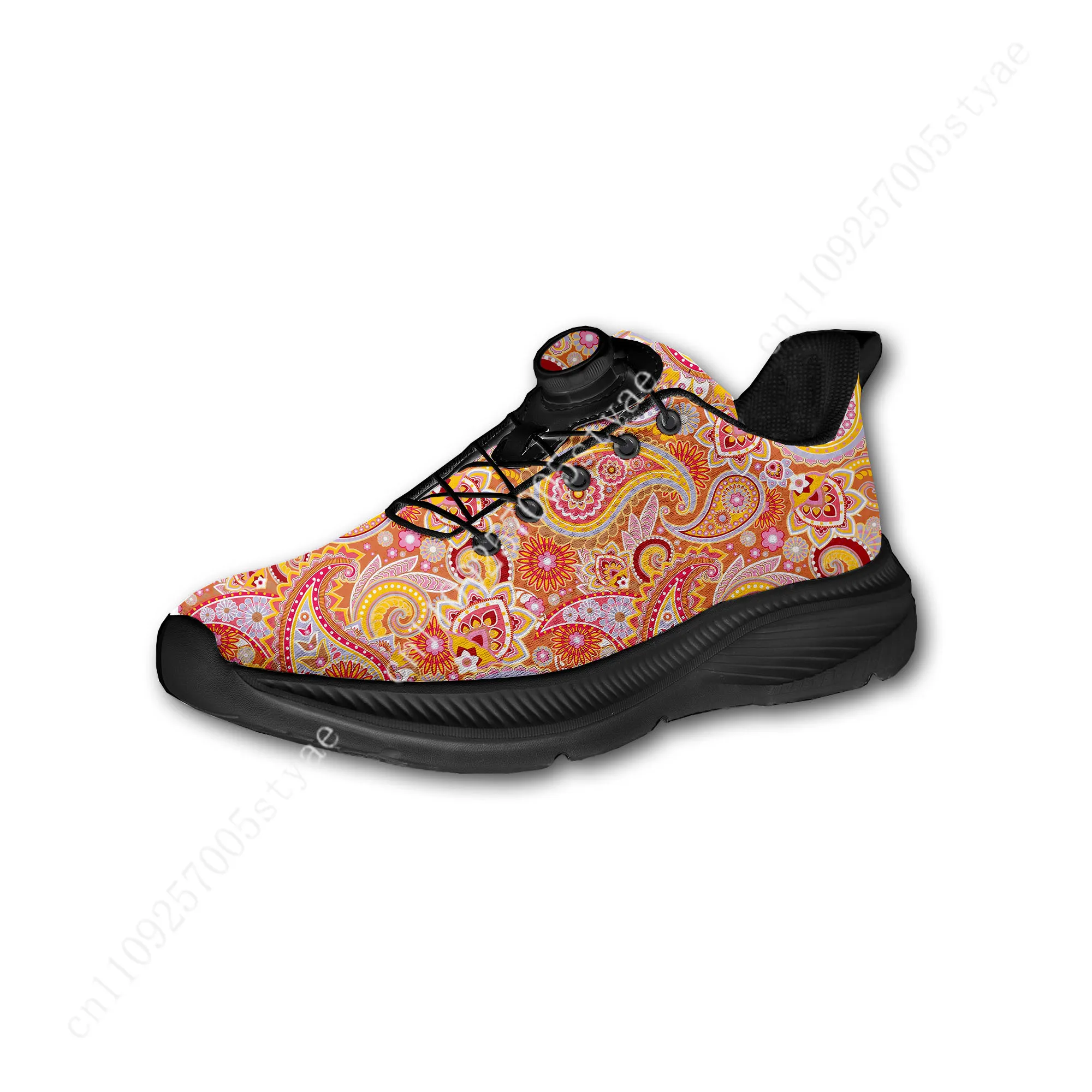 Bohemian Mandala Floral Print  - Women Shoes For Walking avaliação e preço