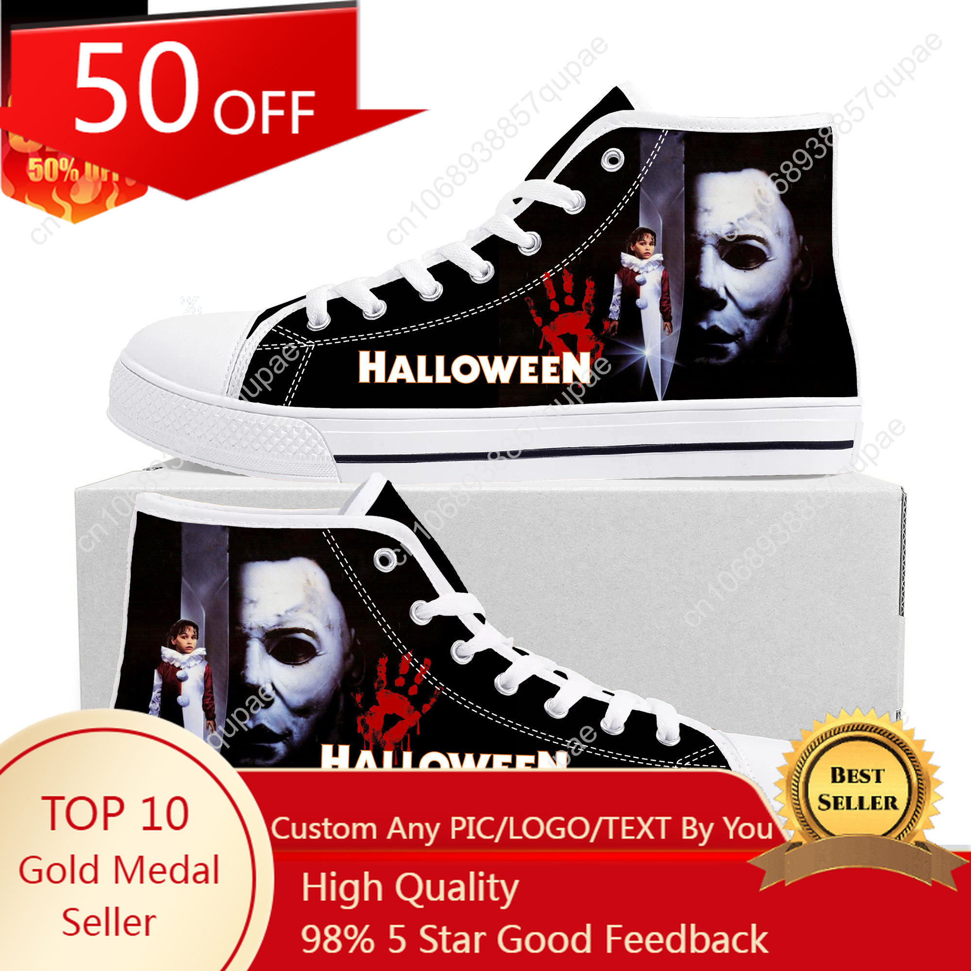 Michael Myers Halloween Killer - Women Shoes Myer avaliação e preço