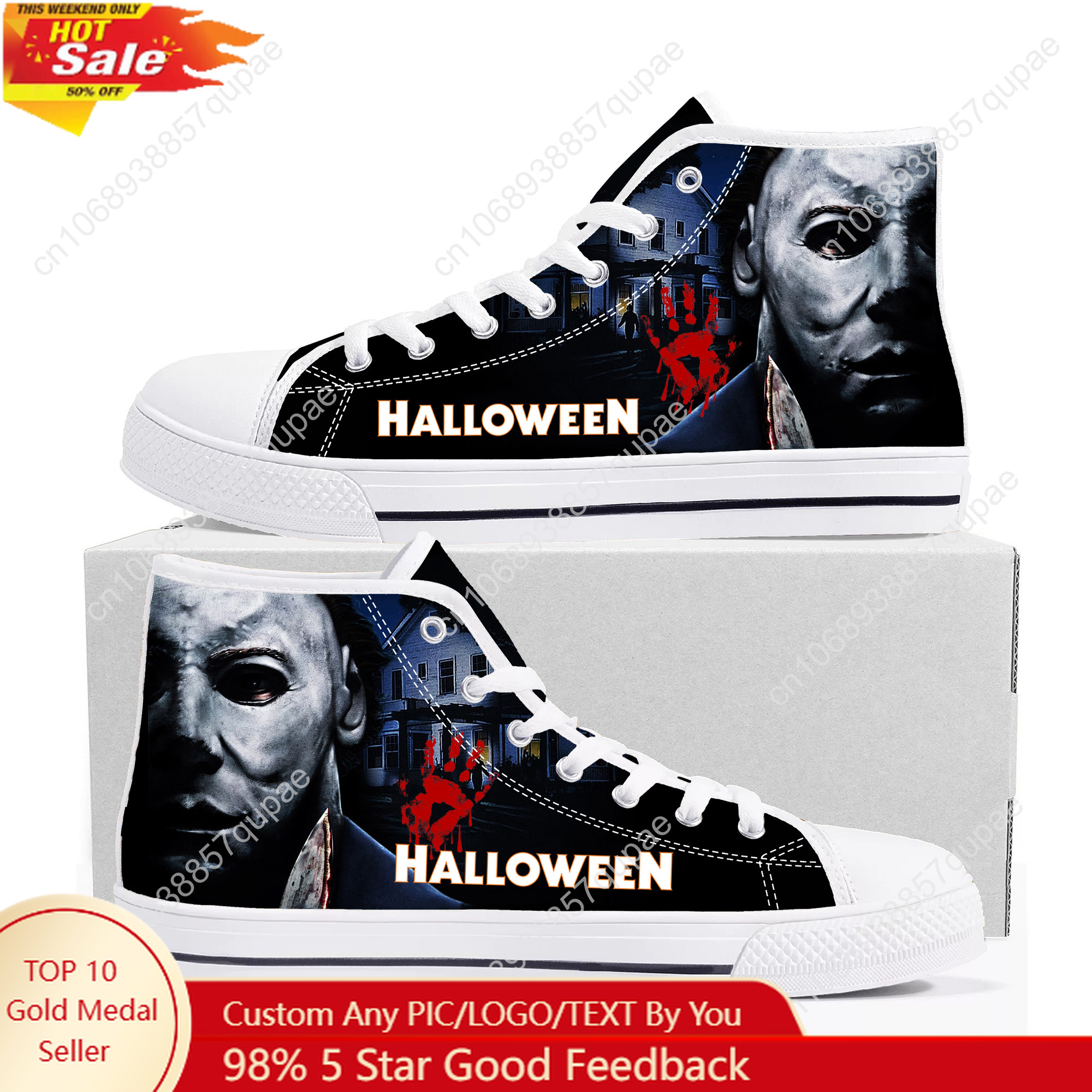 Michael Myers Halloween Killer - Women Shoes Myer avaliação e preço