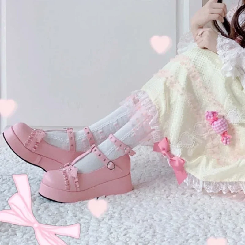 New Brand Girls Platform Wedge - Women Shoes Japanese Brand avaliação e preço