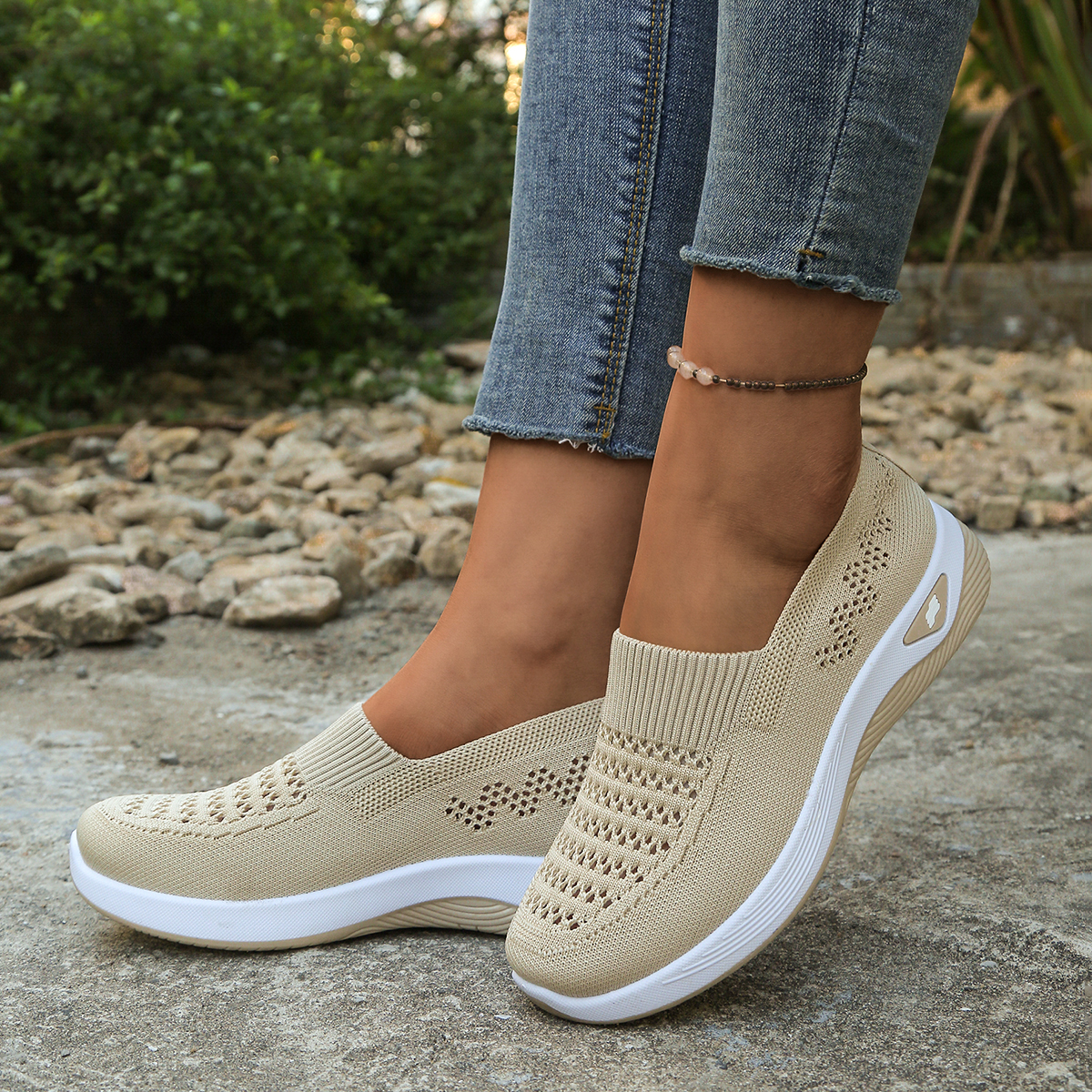 Women's bow-supported walking  - Women Shoes For Walking avaliação e preço