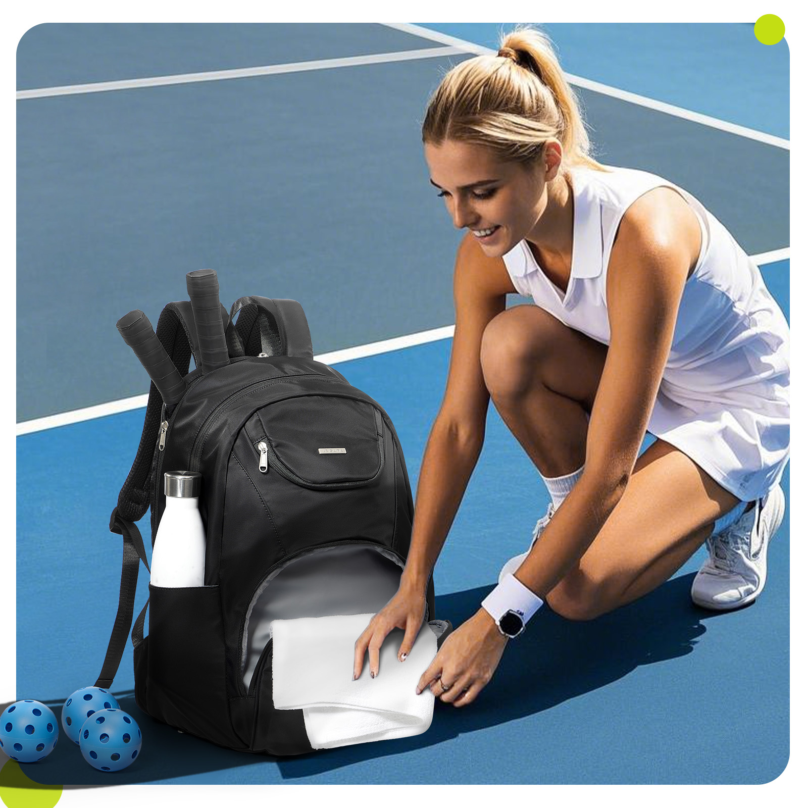 Tennis Bag Tennis Backpack 2 R - Women'S Shoes avaliação e preço