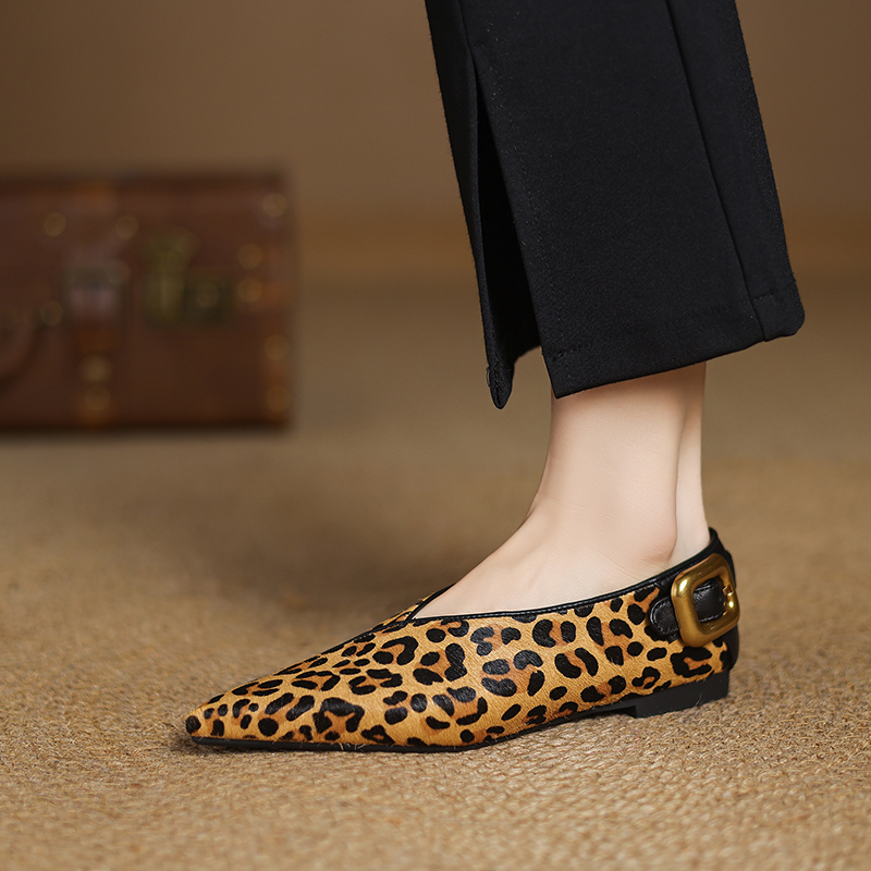 2026 New Spring Trend Genuine  - Shoes For Women Flats avaliação e preço
