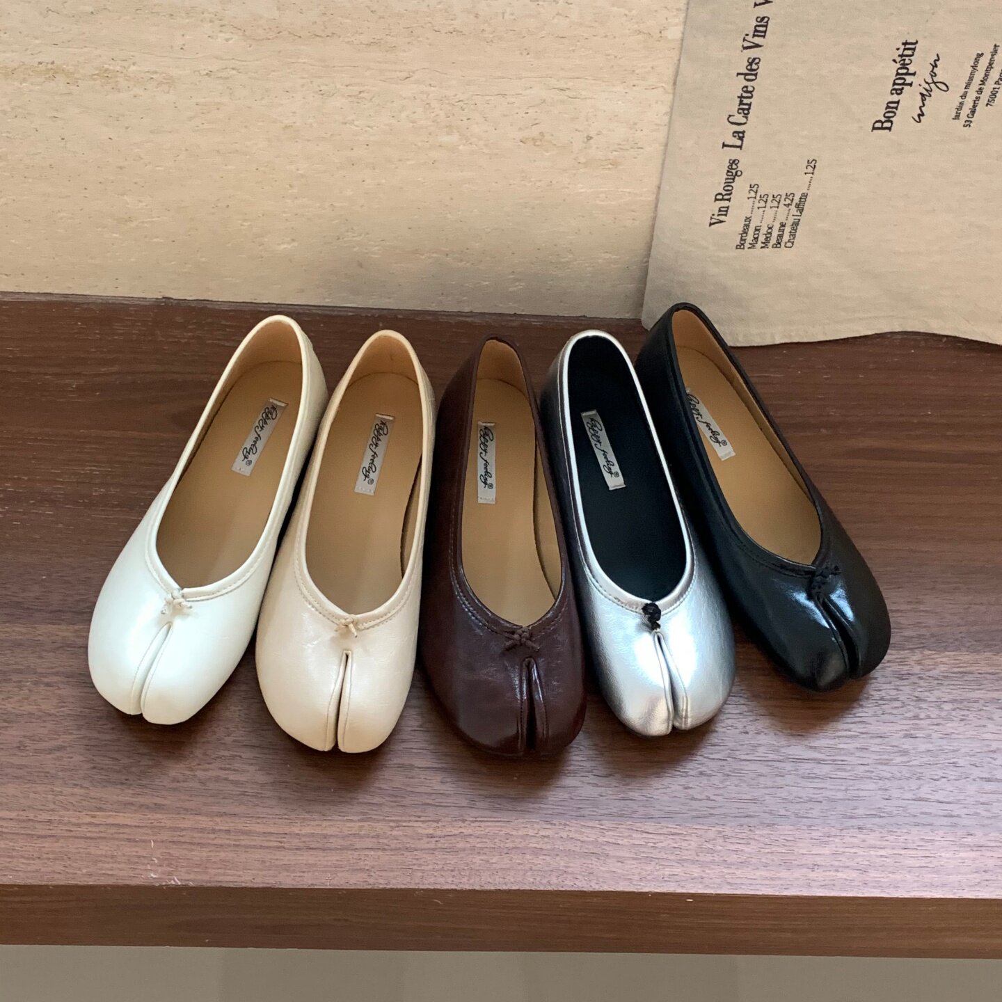 Bailamos Women Low Heel Split  - Shoes For Women Flats avaliação e preço