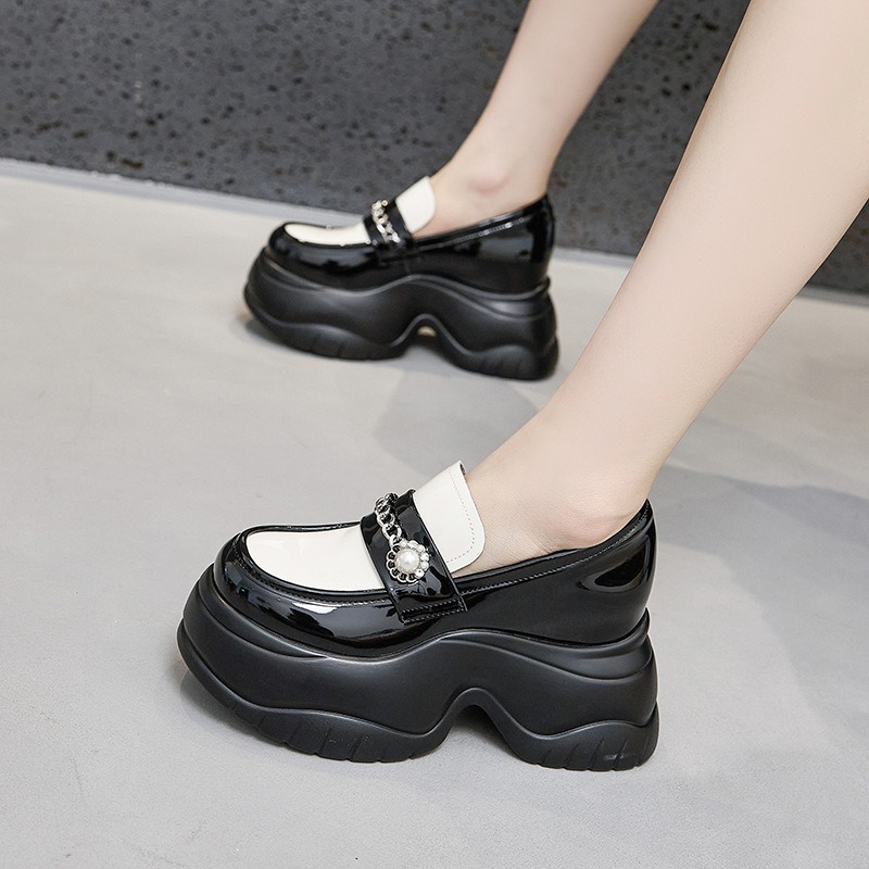 9cm New Microfiber Leather Sum - Women Shoes Japanese Brand avaliação e preço