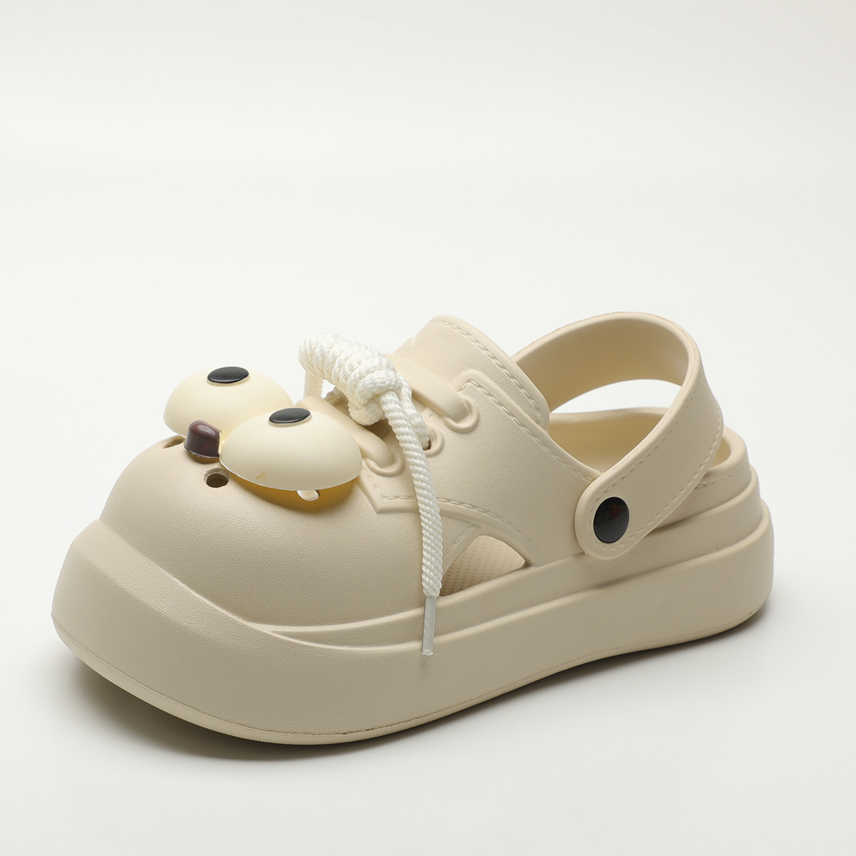 Cute DIY Big Eyes Fashion Clog - Women'S Shoes Big Feet avaliação e preço