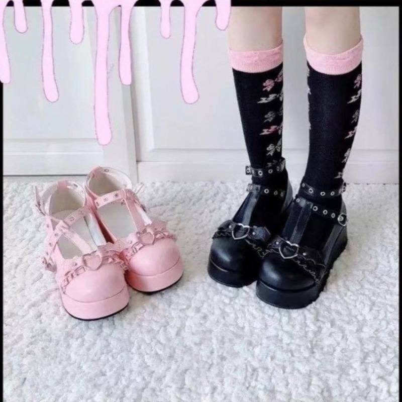 New Brand Girls Platform Wedge - Women Shoes Japanese Brand avaliação e preço