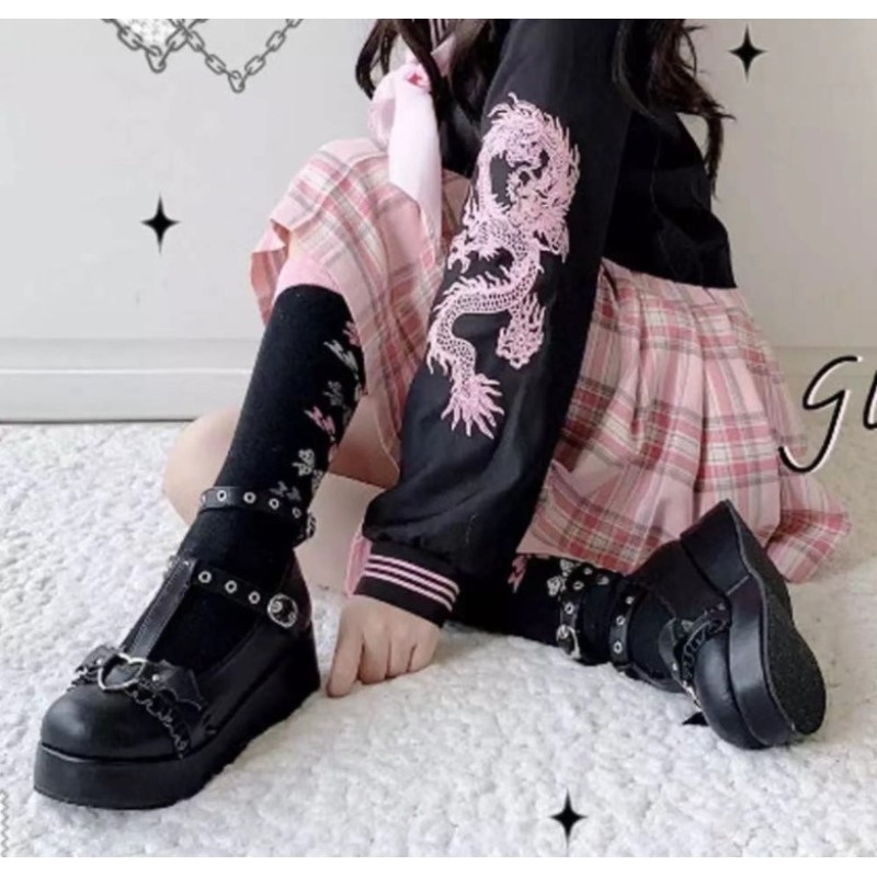 New Brand Girls Platform Wedge - Women Shoes Japanese Brand avaliação e preço