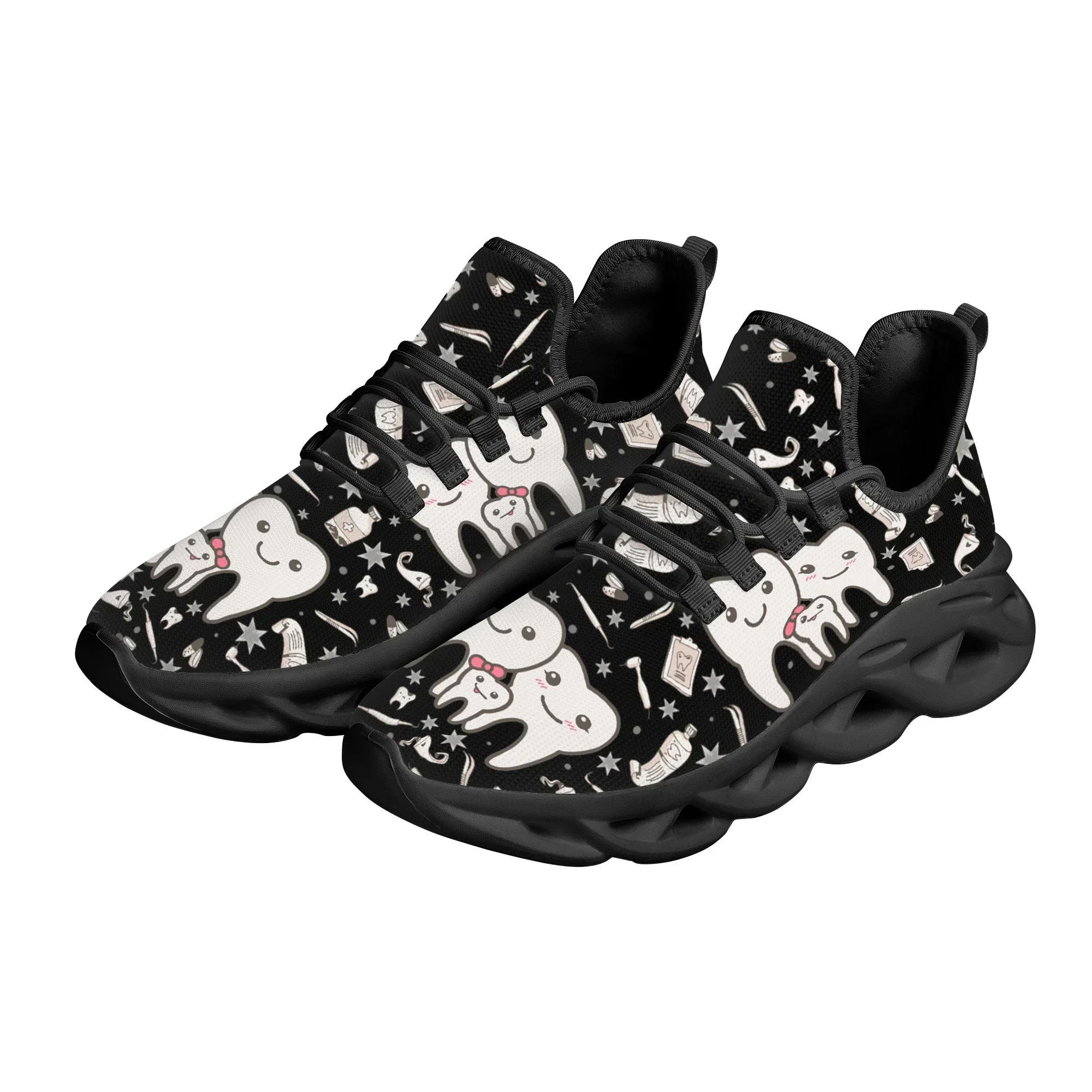 Cute Dental Design Sneakers La - Women Shoes For Walking avaliação e preço