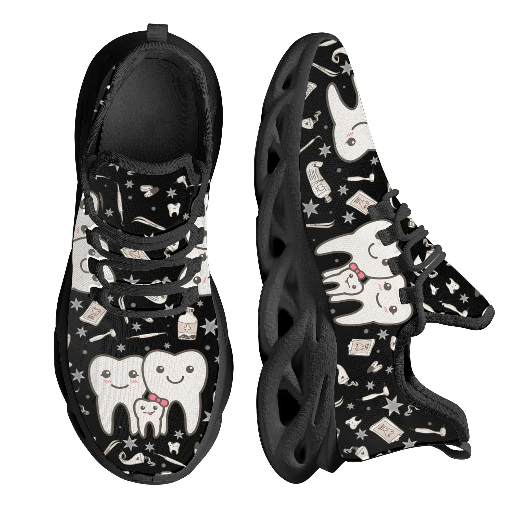 Cute Dental Design Sneakers La - Women Shoes For Walking avaliação e preço