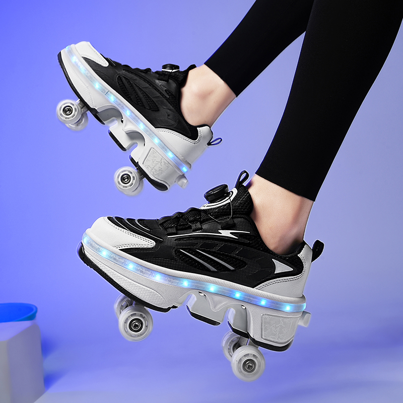 Double-Row Four-Wheel Roller S - Women'S Shoes Professional avaliação e preço