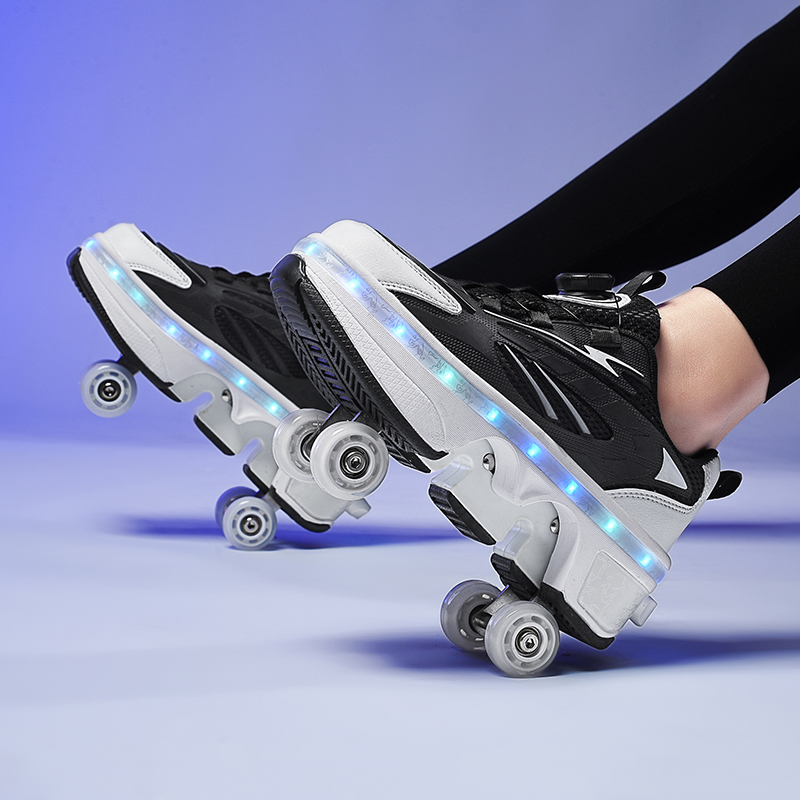 Double-Row Four-Wheel Roller S - Women'S Shoes Professional avaliação e preço