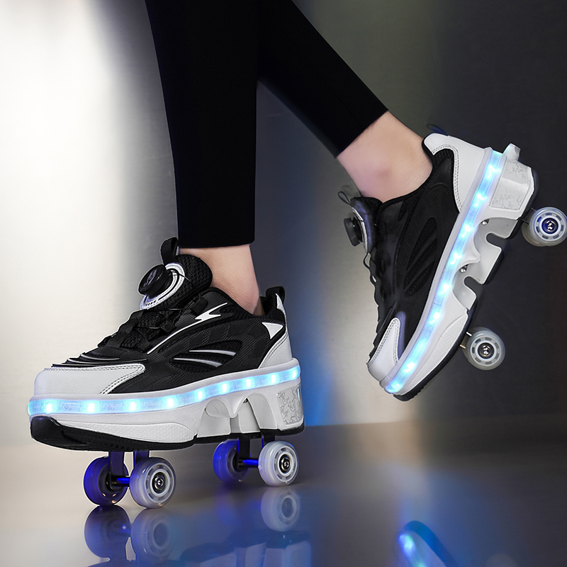 Double-Row Four-Wheel Roller S - Women'S Shoes Professional avaliação e preço