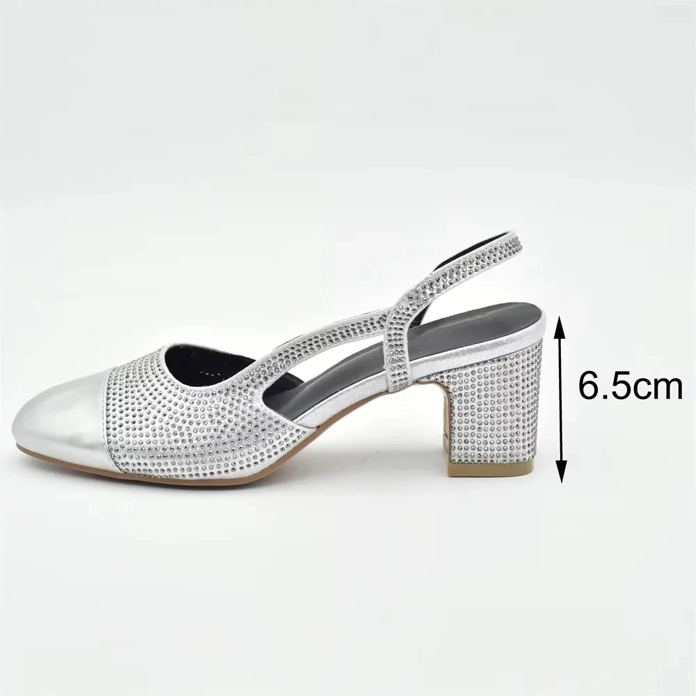Silver Shoe and Bag Set for Pa - Women'S Shoes avaliação e preço