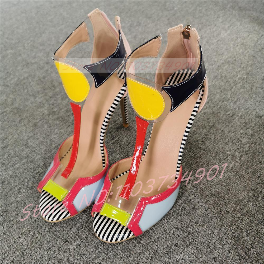 Mixed Colors Roman Sandals Wom - Women'S Shoes Trendy avaliação e preço