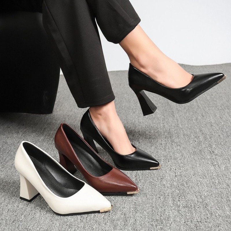 Spring New Pointed Toe Slip-On - Women'S Shoes Professional avaliação e preço