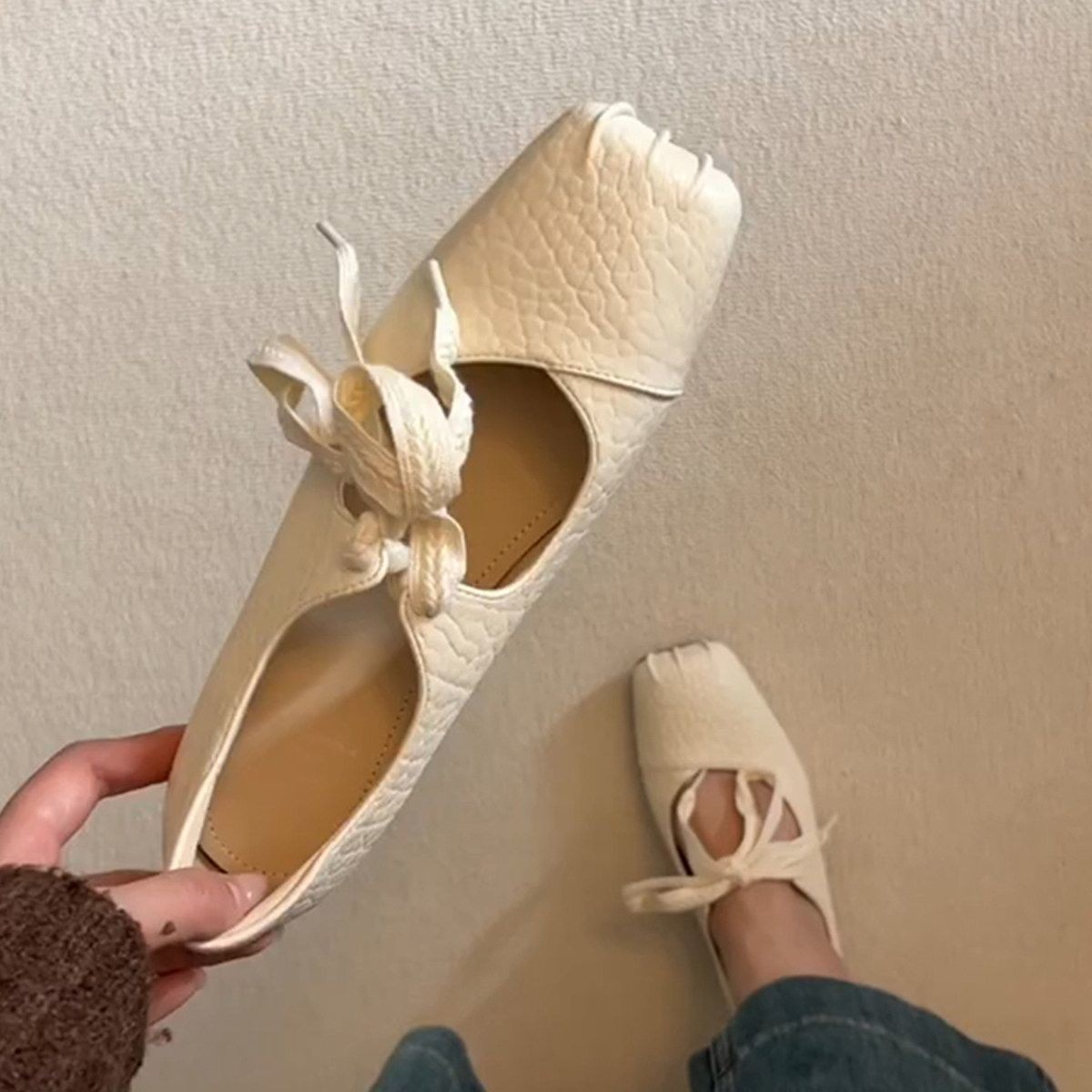 New Women's Lady PU Leather Sq - Women Shoes For Walking avaliação e preço