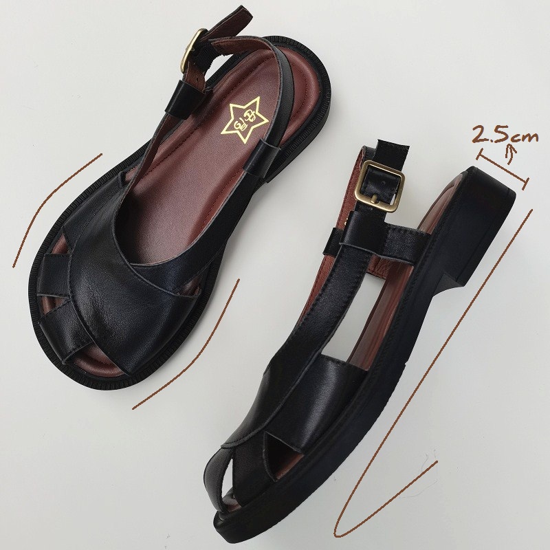 Careaymade-Genuine Leather wid - Women'S Shoes Big Feet avaliação e preço