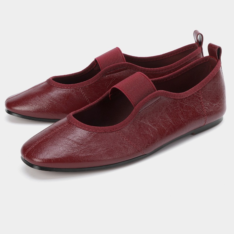 Brand Round Toe  Mary Jane Sho - Shoes For Women Flats avaliação e preço