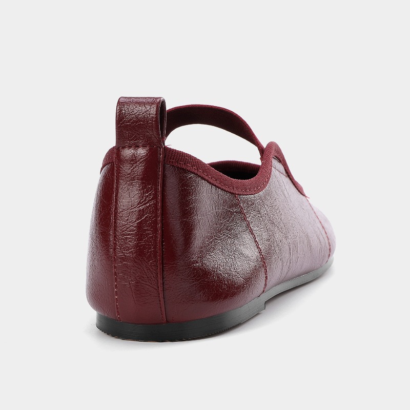 Brand Round Toe  Mary Jane Sho - Shoes For Women Flats avaliação e preço