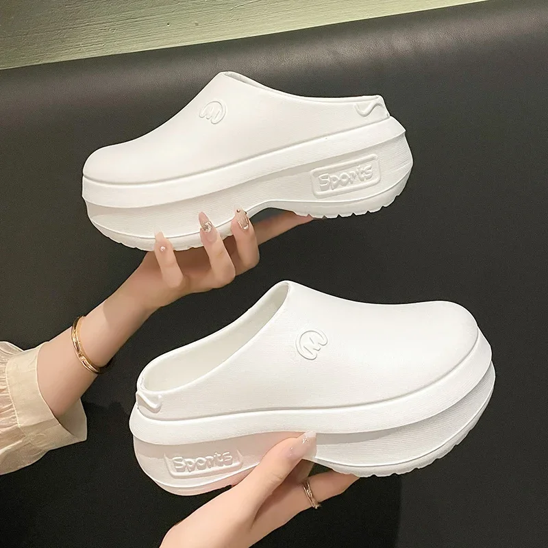 Women's Summer Thick Soled Sli - Women'S Shoes Trendy avaliação e preço
