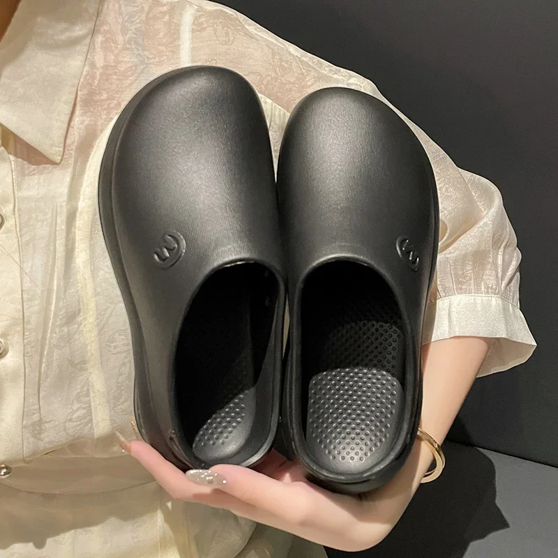 Women's Summer Thick Soled Sli - Women'S Shoes Trendy avaliação e preço
