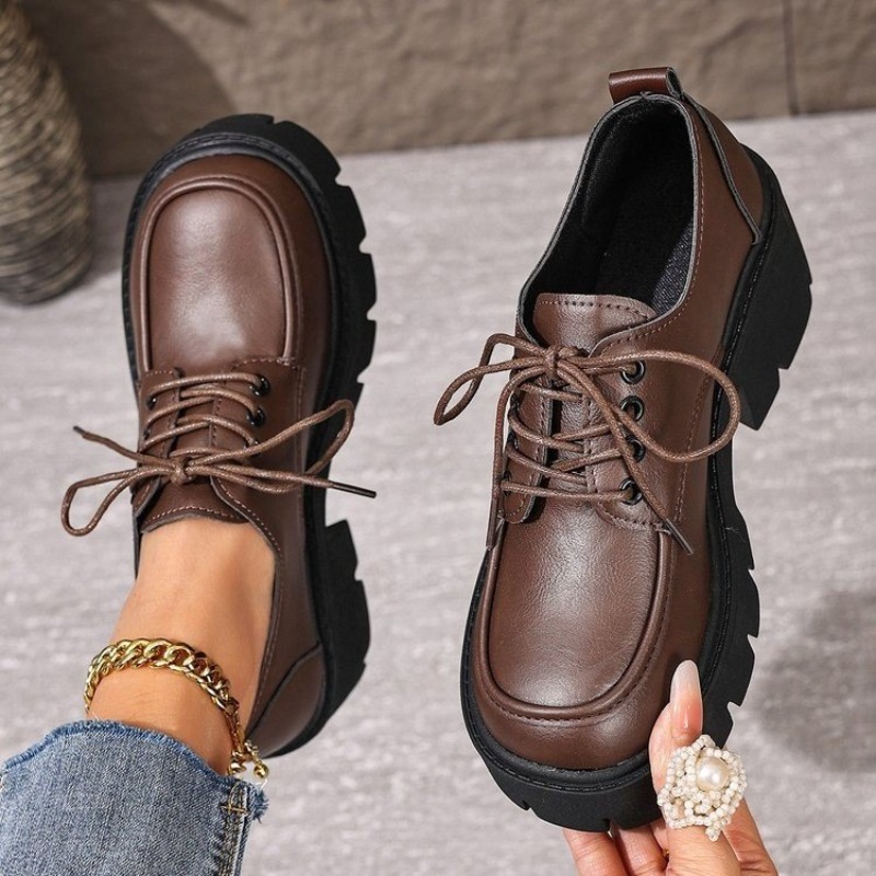 Large Size Thick-soled Loafers - Women'S Shoes Professional avaliação e preço