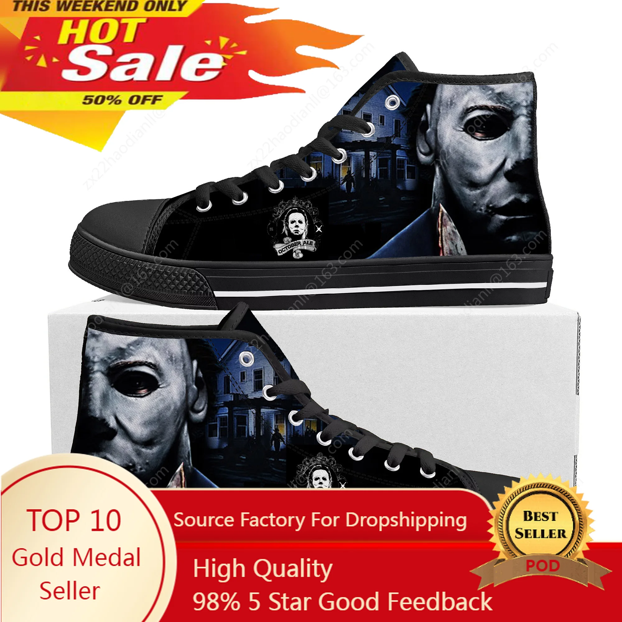 Michael Myers High Top Quality - Women Shoes Myer avaliação e preço