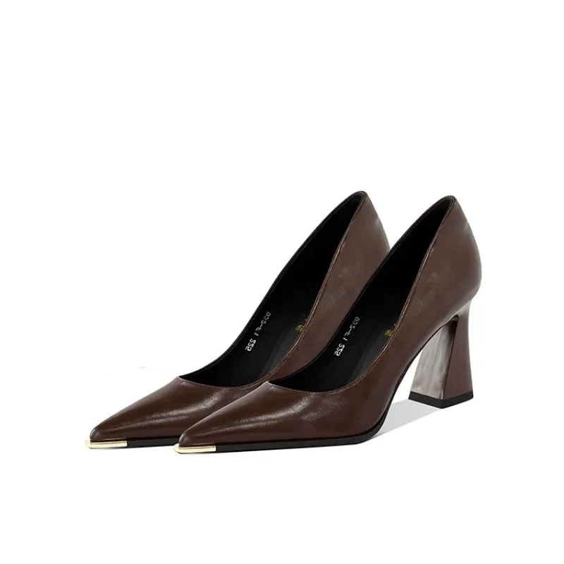 Retro Pointed Toe High Heels W - Women'S Shoes Professional avaliação e preço