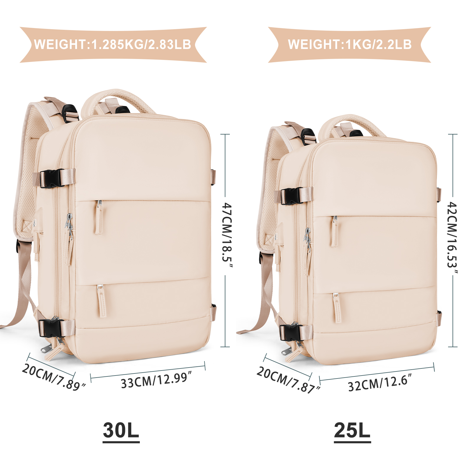 Large Travel Backpack for Men  - Women'S Shoes avaliação e preço