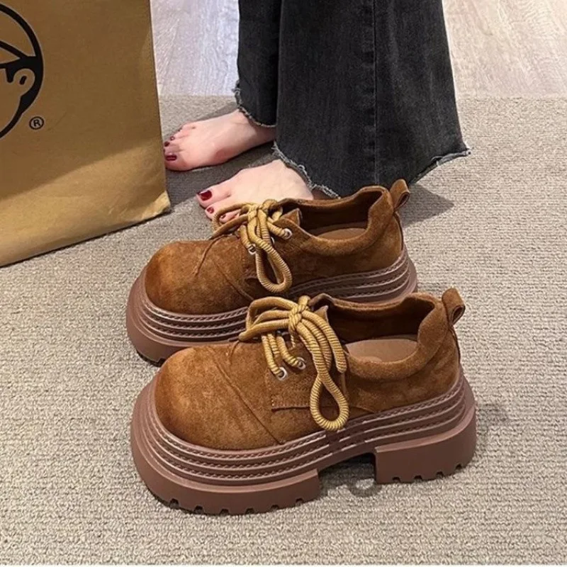Women Retro Loafers 2025 Sprin - Women Shoes Japanese Brand avaliação e preço