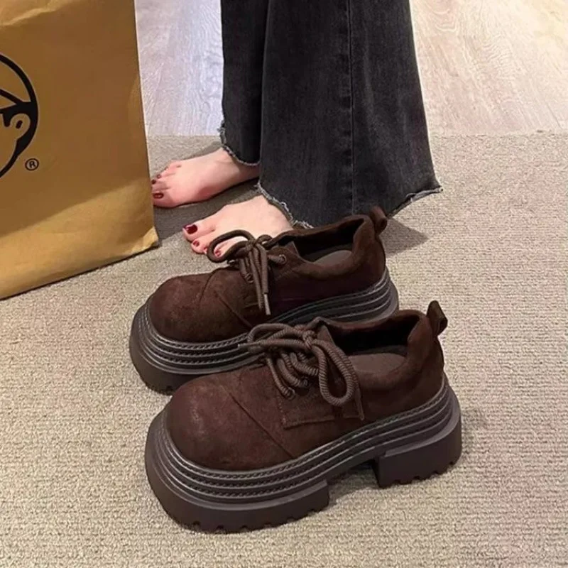 Women Retro Loafers 2025 Sprin - Women Shoes Japanese Brand avaliação e preço