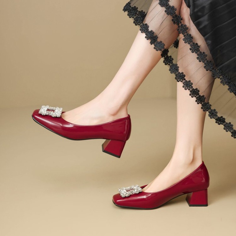 Shallow Mouth Square Toe Rhine - Women'S Shoes Professional avaliação e preço