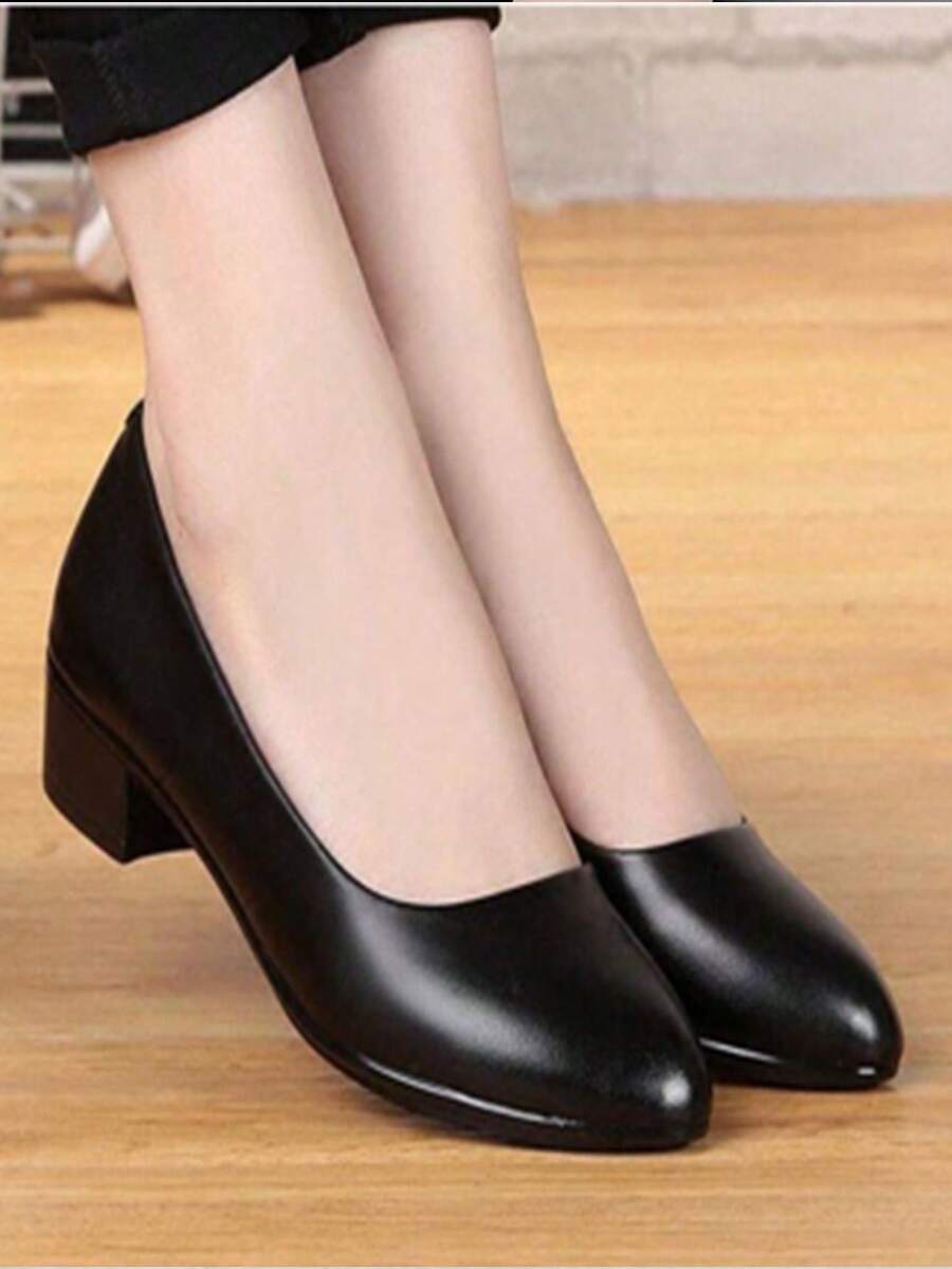 Women Professional Mid Heel Pu - Women'S Shoes Professional avaliação e preço