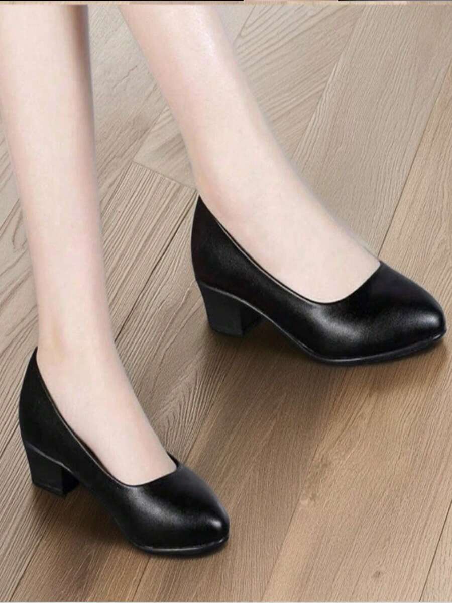 Women Professional Mid Heel Pu - Women'S Shoes Professional avaliação e preço