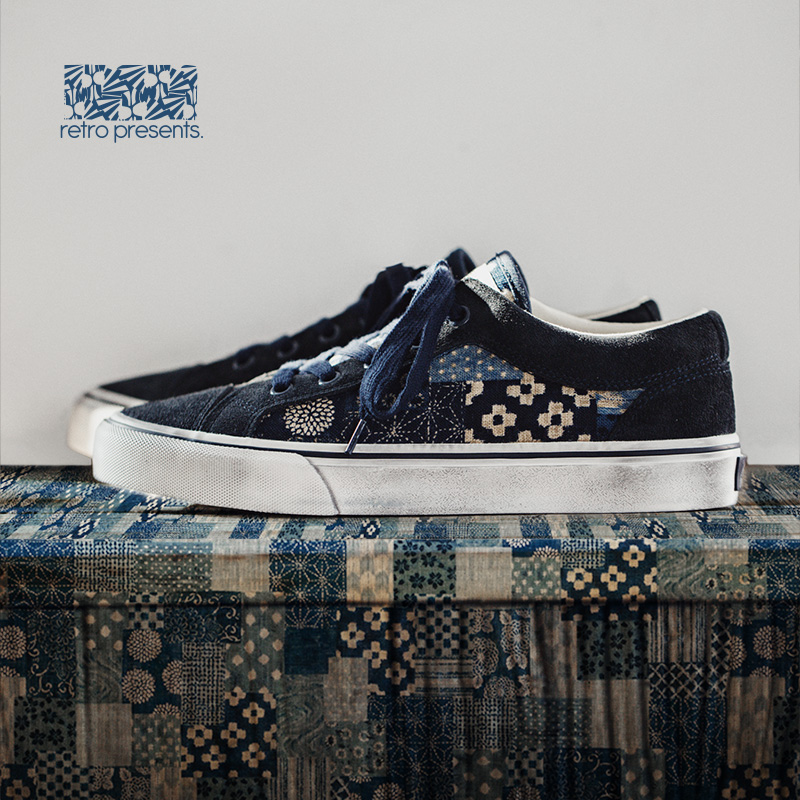 Maden Japanese Retro Printing  - Women Shoes Japanese Brand avaliação e preço