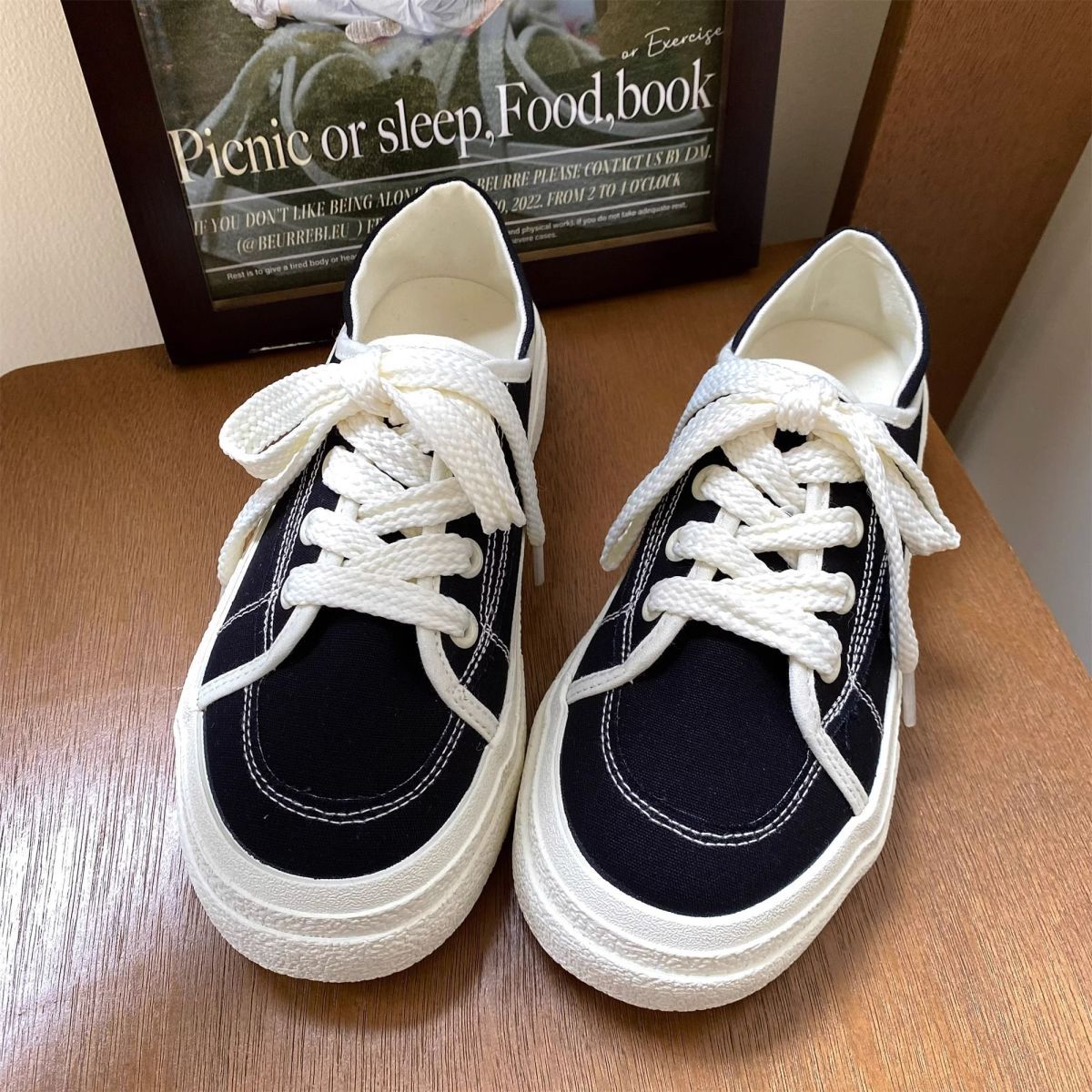 Trendy Korean Made Canvas Snea - Women'S Shoes Trendy avaliação e preço