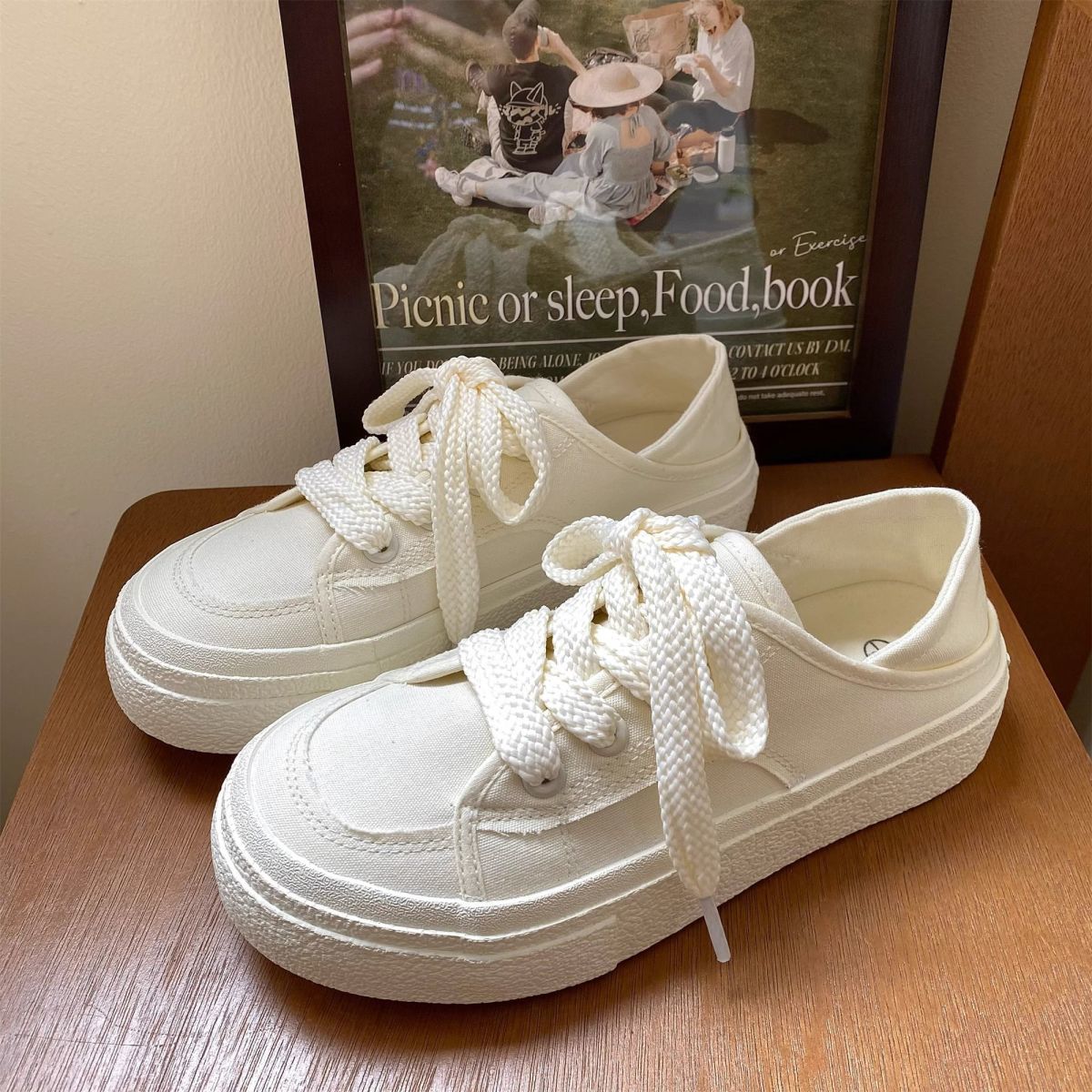 Trendy Korean Made Canvas Snea - Women'S Shoes Trendy avaliação e preço